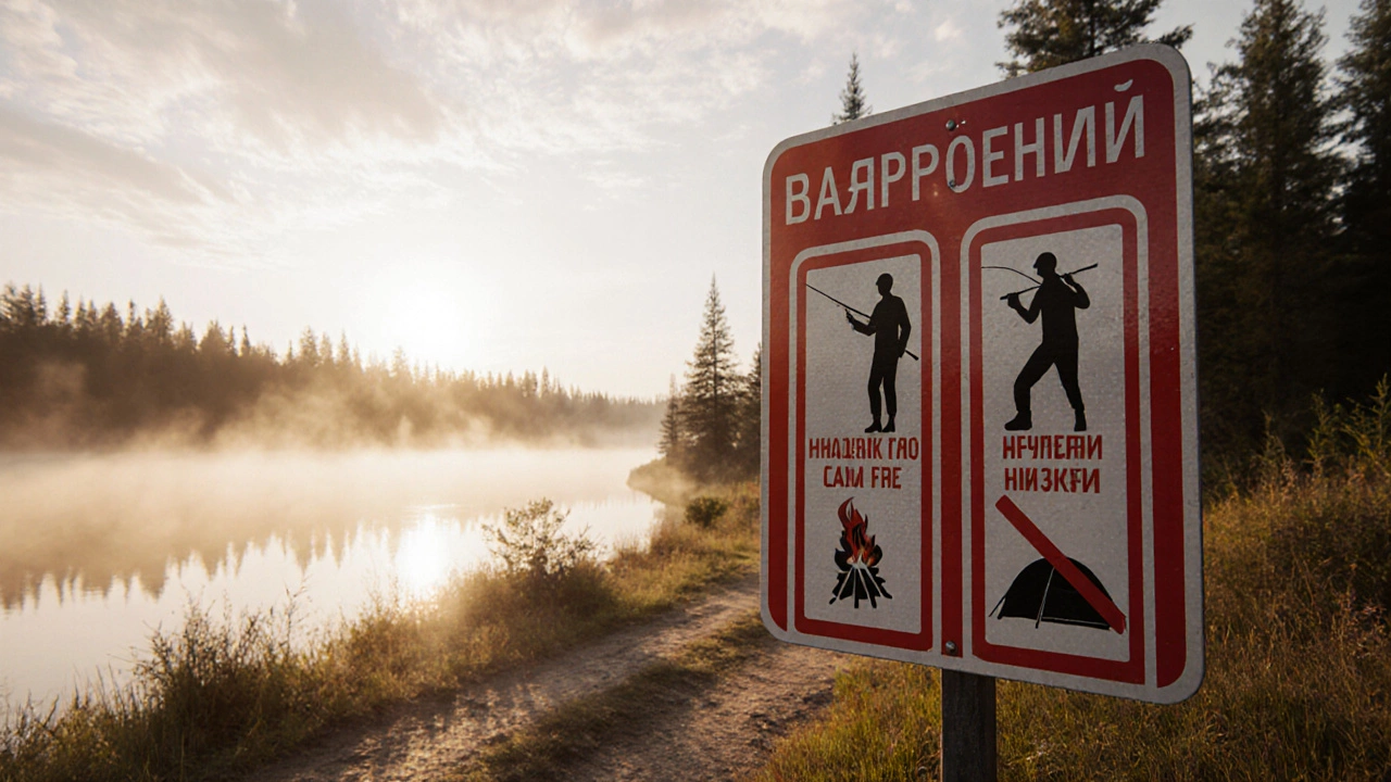 Запрещённые действия в заповедниках России: правила и штрафы