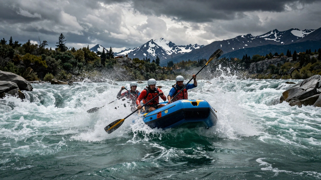 Рафт на бурной реке Катунь в условиях &#039;всё или ничего&#039;