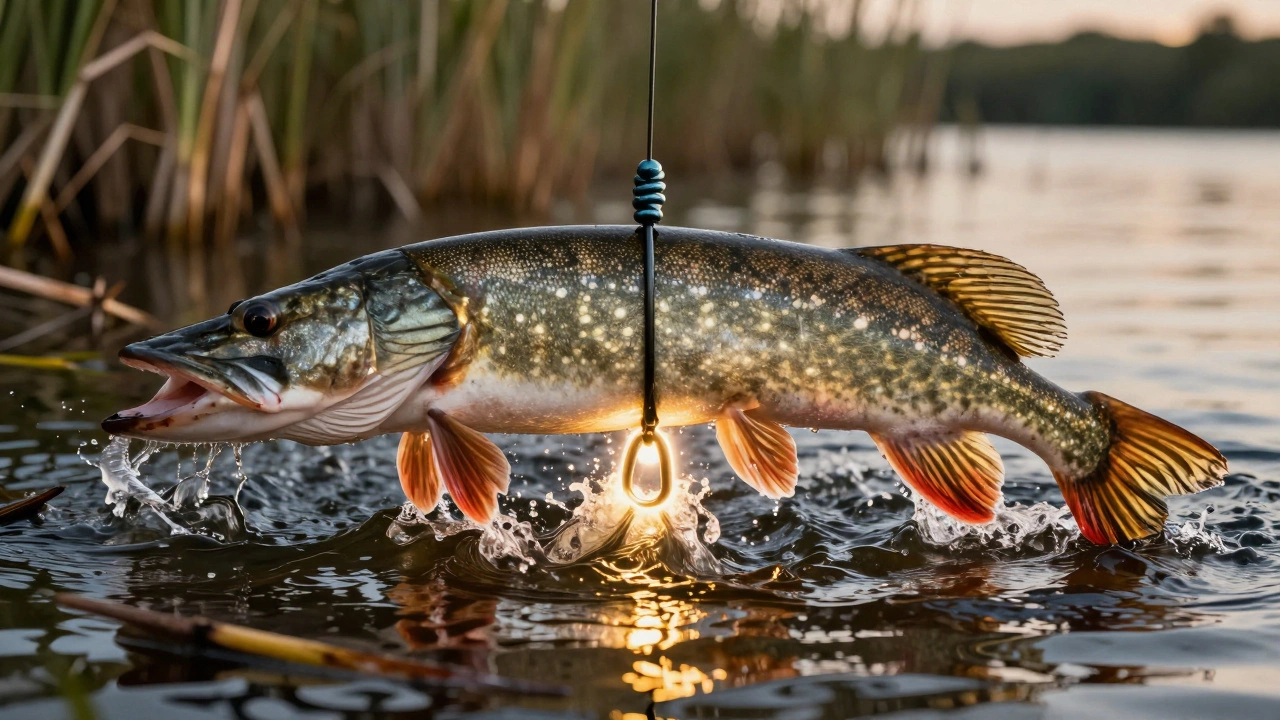 Крупная рыба рвется, но узел не развязывается — грейпвайн узел как точка прочности