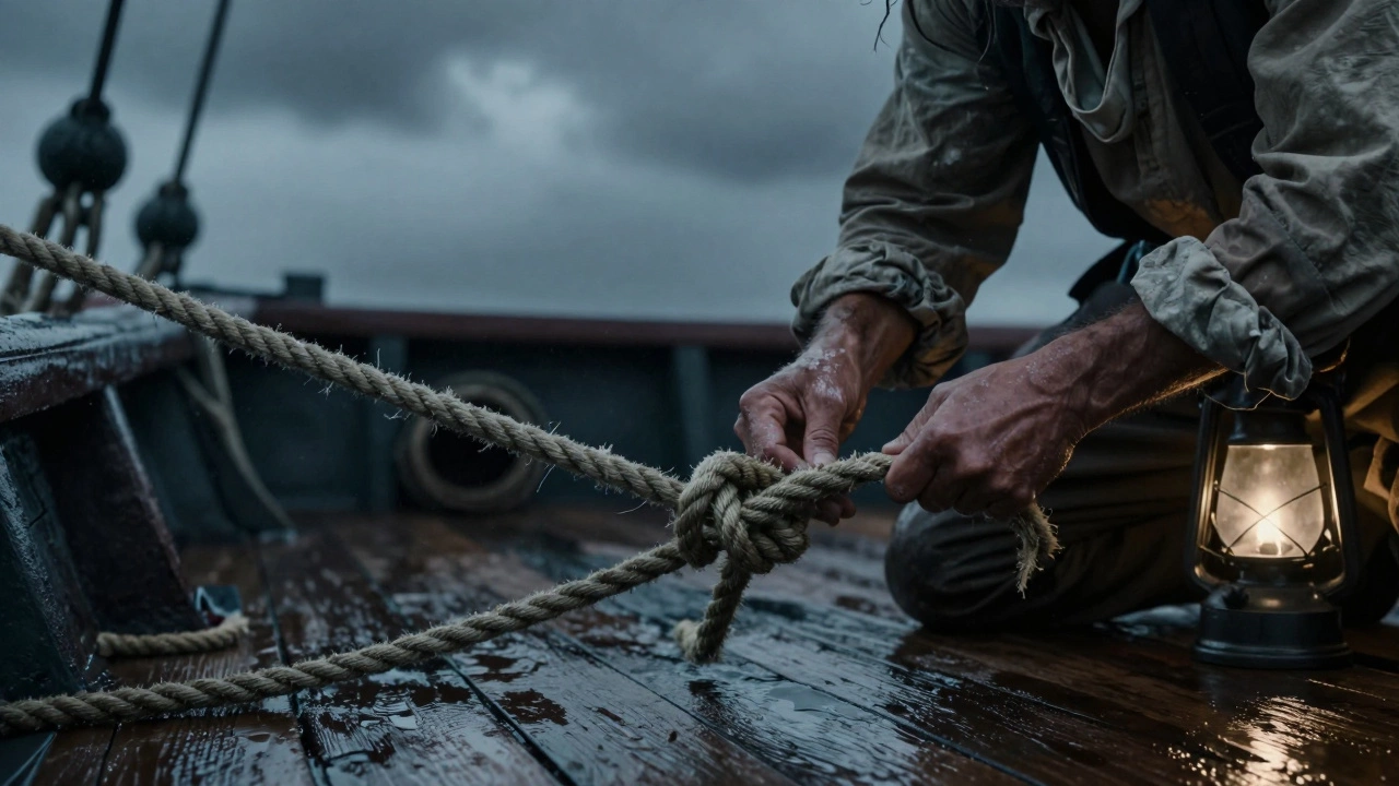 Почему называется морской узел? Происхождение и особенности самого распространённого рыболовного узла