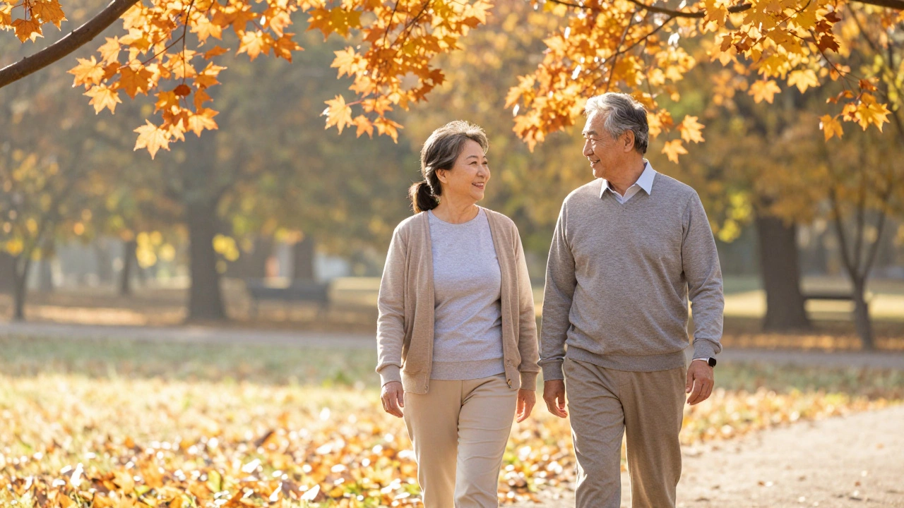 Сколько нужно ходить в день после 60 лет: нормы, польза и правила безопасности