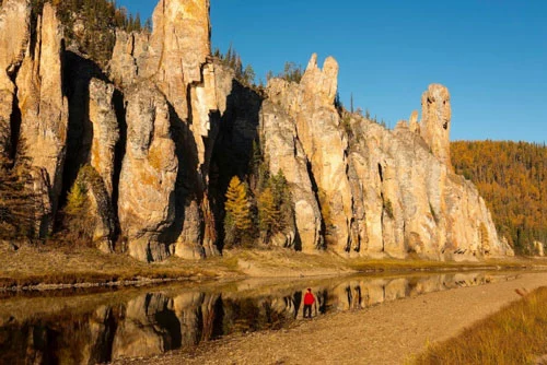 Yakutia untilled field in the travel plan